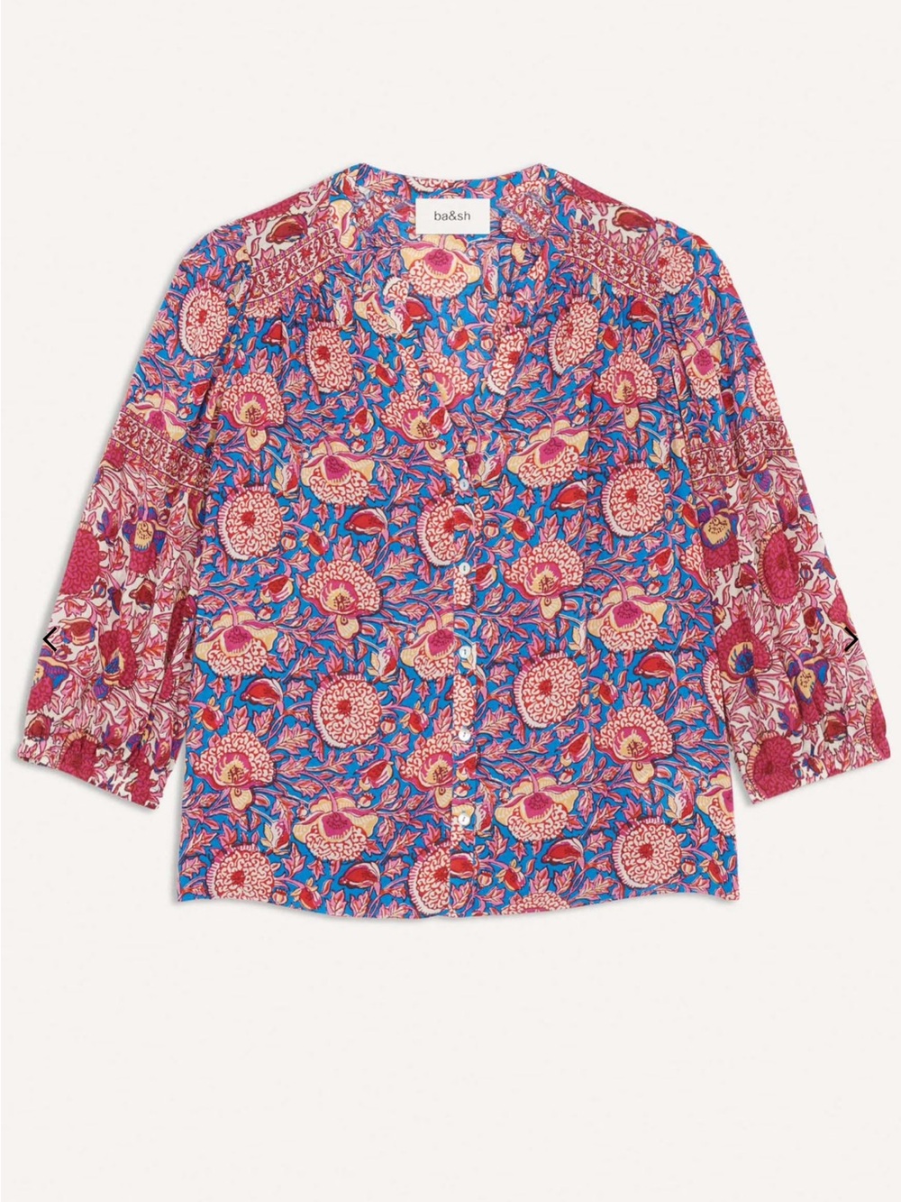 ba&sh VLAD floral top - Picture 9 of 15